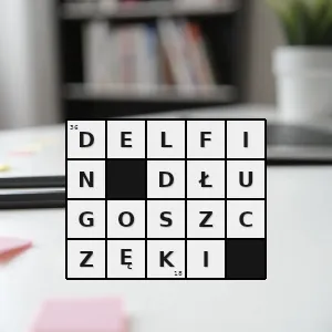 Hasło krzyżówkowe delfin długodzioby - delfin długoszczęki – rozwiązanie, synonimy, podpowiedzi i definicje krzyżówkowe